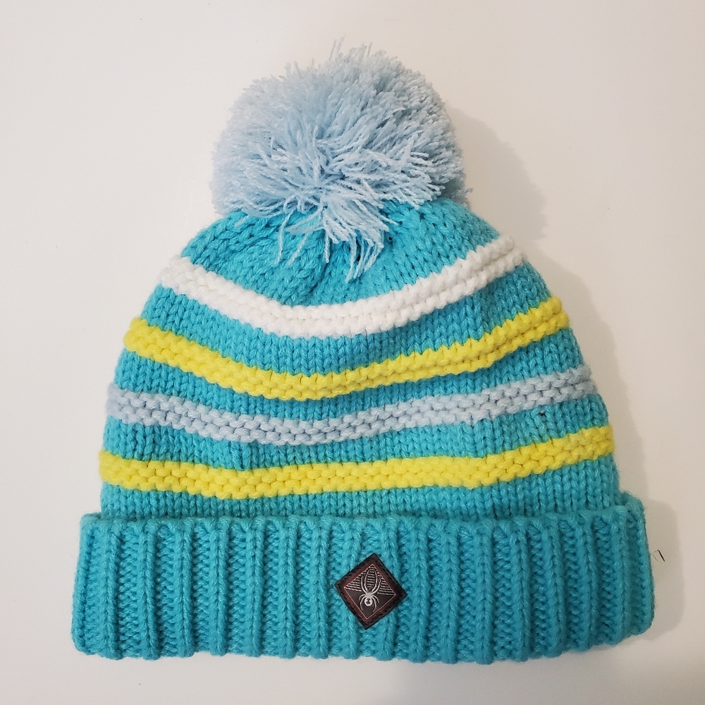 Spyder Women's Knitted Pom Hat New Without Tags
